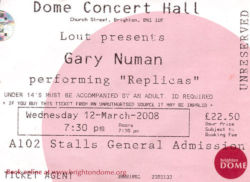 Brighton Ticket 2008